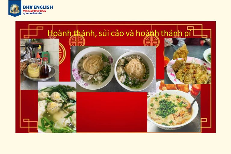 Read more about the article Hoành thánh, Sủi Cảo, Hoành Thánh Pỉ